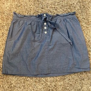 J Crew Denim Skirt